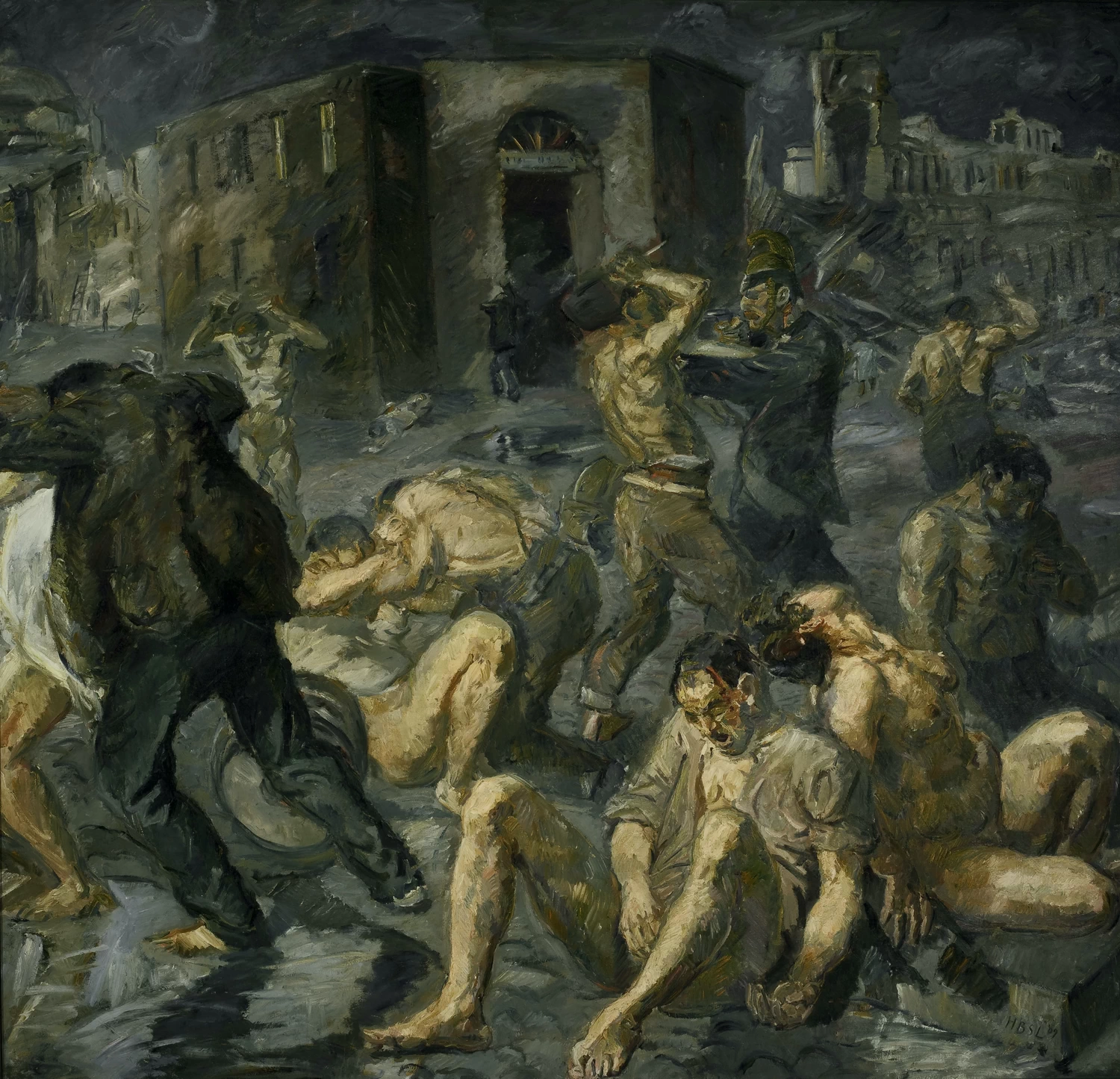 Scena dalla distruzione di Messina, 1909 - Saint Louis Art Museum
